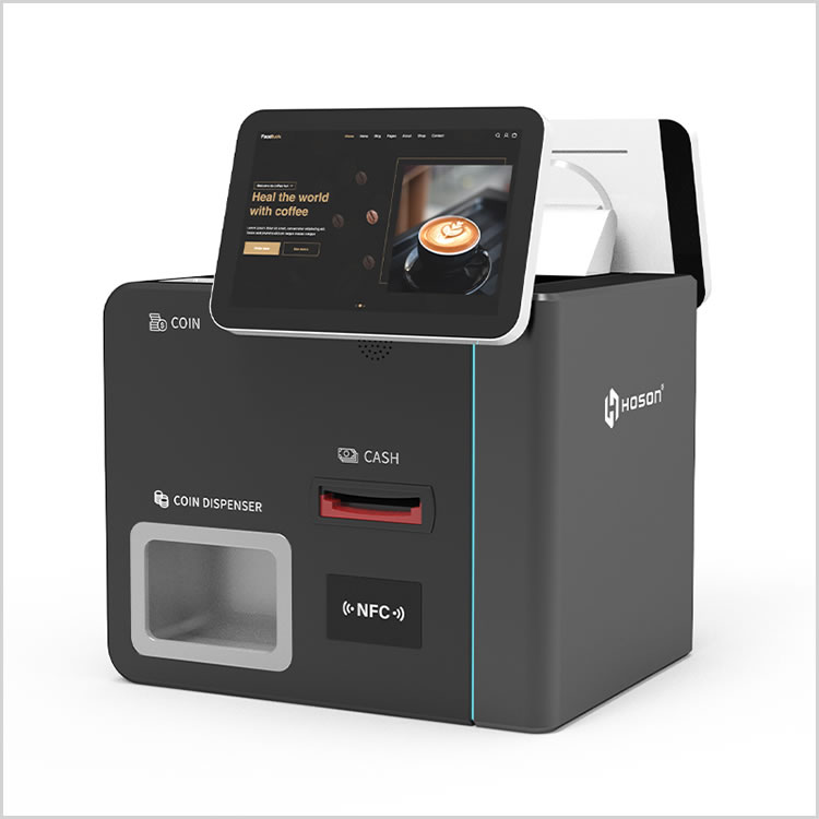 10.1 Inch Cash Handling Machine POS System Payment Machine